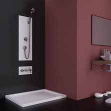 Sırduş 140X80X6 Dikdörtgen Flat Duş Teknesi