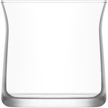 6'lı Vera Cam Viski ve Kokteyl Bardağı, 360 Ml, Şık ve Dayanıklı