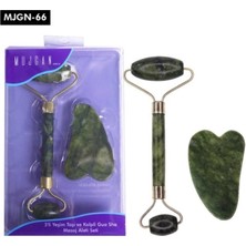 MiraLive Jade Roller Gua Sha Taşı Seti