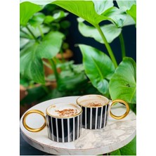 2'li Piano Black Çay ve Nescafe Kupası 200 Ml, Şık ve Dayanıklı Tasarım