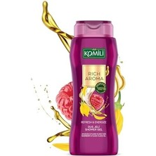 Ecosell 1878,  Rich Aroma Refresh&energize Kalıcı Parfüm Etkili Duş Jeli 500ML, F3100219-002, Mor