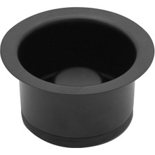 Ecosell D2082-62 3-1/2 "ekstra Derin Yaka Mutfak Evyesi Atık Bertaraf ve Tıpa, Mat Siyah