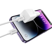 Ecosell Gan5 Series 30W Pd Ultra Hızlı Type-C Şarj Aleti Mini Adaptör Beyaz