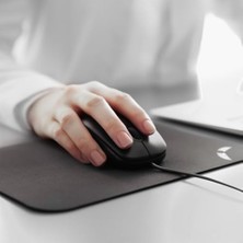 Ecosell Basic Edition - 90X40 Gaming Mouse Pad, Kaymaz Taban, Geniş ve Dayanıklı Oyuncu Mousepad, Hassas Kontrol ve Hızlı Tepki Için Pürüzsüz Yüzey Fare Altlığı, Siyah Xlarge - Xl