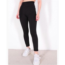 Fatoş Avm Yüksek Bel Fitilli Kışlık Tayt