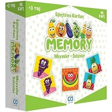 Ecosell Meyveler - Sebzeler - Memory Eşleştirme Kartları