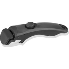 Ecosell All-In-One Titanium 9 Parça Set: 22CM Derin & 24CM Sığ Tencere 20-28CM Tava & 28CM Wok 22CM-24CM-28CM Cam Kapak 1 Adet Özel Sap