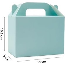 Ecosell 10X14 cm Karışık Renk El Geçme Hediye Kutusu (3'lü Set)