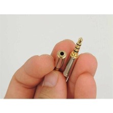 Ecosell 3.5mm Erkek 2.5mm Dişi 3 Boğum 4 Kutup 3.5mm To 2.5mm Çevi