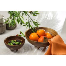 Ecosell Akazie Ayaklı Kase 16 cm