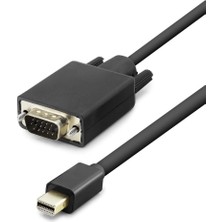 MiraLive Dısplay Mını To VGA Kablo 1.8m Siyah HDX7802