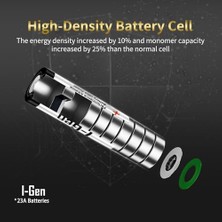 Ecosell 23A Pil 5'li Paket 12V MN21 (A23 / 23A / V23GA / LRV08 / 8LR932)