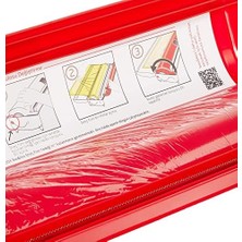 Ecosell Bas & Kes Streç Kesici, Kırmızı