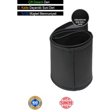 Ruselland Audi A5 Siyah Delikli Düz Özel Süper Deri Direksiyon Kılıfı