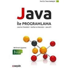 Ecosell Java ile Programlama: Java'nın Temelleri – Sınıflar ve Nesneler – Java Apı