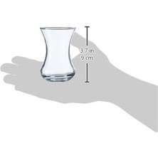 Ecosell Incebellı Çay Bardağı 125 cc 6'lı Pencereli Kutu