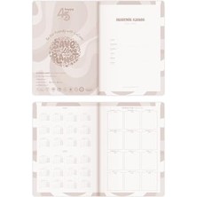 Ecosell Akademik Ajanda Limited Edition 17X24 Ciltli 24/25 Çiçek