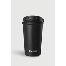Ecosell 4 Work Flip Open Coffee Mug Çelik Termos 400 ml ST-250