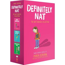 Ecosell Definitely Nat: A Graphic Novel Box Set (Nat Enough #1-3)