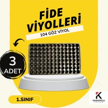 Fide Viyolü , Viyol , Fide Viyolleri 3 Adet (32-45-70-84-104-128) Göz ,ürün Seçiniz