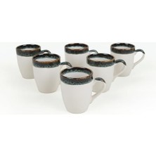 Ecosell Cobalt Wave Alfa Kupa 11 cm 6 Adet Q78