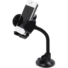 Avcı Teknoloji Market Vakumlu Esnek Uzun Kollu Araç Içi Telefon Tutucu Ayarlanabilir Telefon Standı