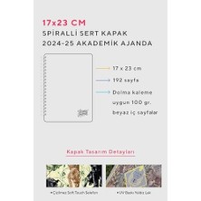 Ecosell Akademik Ajanda 2024-2025 Spiralli 17X23CM 100GR.