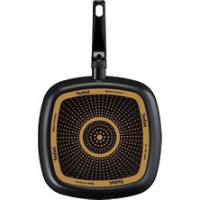 Ecosell Titanyum 1x Simplecook 26 cm Difüzyon Tabanlı Izgara Tava - 2100118532