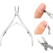 Ecosell Tırnak Eti Pensesi, Paslanmaz Çelik, 9.6 Cm, Metalik Gri, Batık Tırnak Bakımı Için, MB-TIM-002