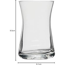 Ecosell Heybeli Çay Bardağı 170 cc 6'lı Hediyelik Kutu