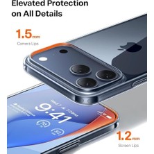 Ecosell Kılıf, Ultra Ince ve Hafif Originfit Tasarım, Premium Sert Arka Pc Malzeme, Şeffaf Sert Koruma, Ipeksi Dokunuşlu Güvenli Tutuş (Şeffaf, 17 (6,3 Inç))