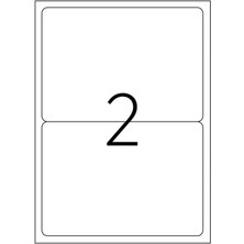 Ecosell Tanex TW-2002 199,6X143,5 mm Laser Etiket 100 Adet