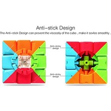 Ecosell Rubik Zeka Sabır Küpü Neon Renkler 3 x 3 x 3