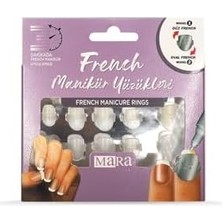 Ecosell IMM219.022 French Manikür Yüzükleri Klasik Model