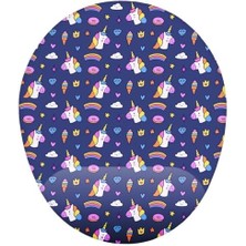 Ecosell Desenli Bilek Destekli Mouse Pad