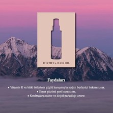 Ecosell Fortify+ Hair Oil 100 ml  Series Saç Bakım Yağı