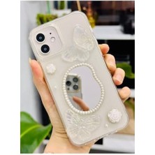 Ecosell 12 ve 12 Pro ile Uyumlu Aynalı Darbe Önleyici Kamera Korumalı Silikon Kılıf