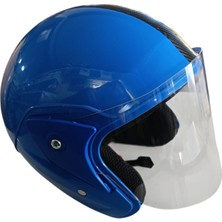 Monero Açık Motosiklet Kaskı (Standart Beden M ve L Bedene Uyumlu)