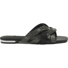 Nine West Etsına 6fx Siyah Kadın Düz Terlik