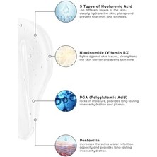 Ecosell Cream Co. Leke Karşıtı Nemlendirici Yüz Temizleme Jeli Niacinamide Hyalüronik Asit, 400 Ml,tüm Cilt Tipleri
