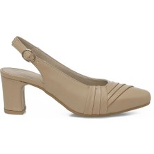 Polaris 327040.Z 6fx Bej Kadın Topuklu Ayakkabı