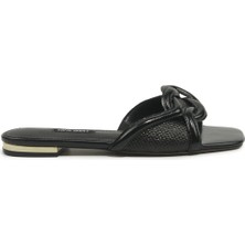 Nine West Etsıa 6fx Siyah Kadın Düz Terlik