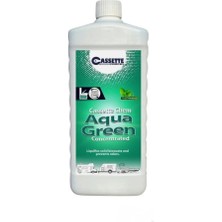 Cassette Aqua Green Katı Atık Parçalayıcı Tuvalet Kimyasalı - Çevre Dostu