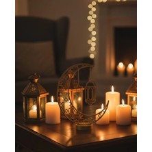 Eco Lounge 3D Hilal Cami Biblo 20X20 cm Özel Tasarım Özel Baskı Ürün