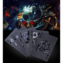 Ecosell Siyah Kaplama Iskambil Oyun Kartı