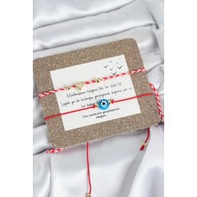 Eco Lounge Marteniçka Bileklik 2'li Nazar ve Kalp Model