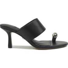 Nine West Ondına 6fx Siyah Kadın Topuklu Terlik