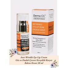 Ecosell Derma cc Laboratories Kırışık Karşıtı Göz ve Dudak Çevresi Kremi 30 ml