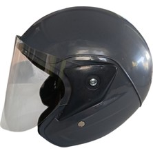 Monero Açık Motosiklet Kaskı (Standart Beden M ve L Bedene Uyumlu)