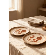 Kütahya Porselen Ottoman Elegance  6 Adet 24 cm Servis Tabağı